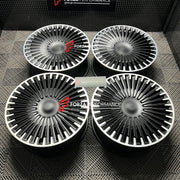 22 INCH FORGED WHEELS RIMS for MERCEDES BENZ EQS SUV 2022 custom fit buy OEM Mercedes-Benz EQE V295 style design wheels