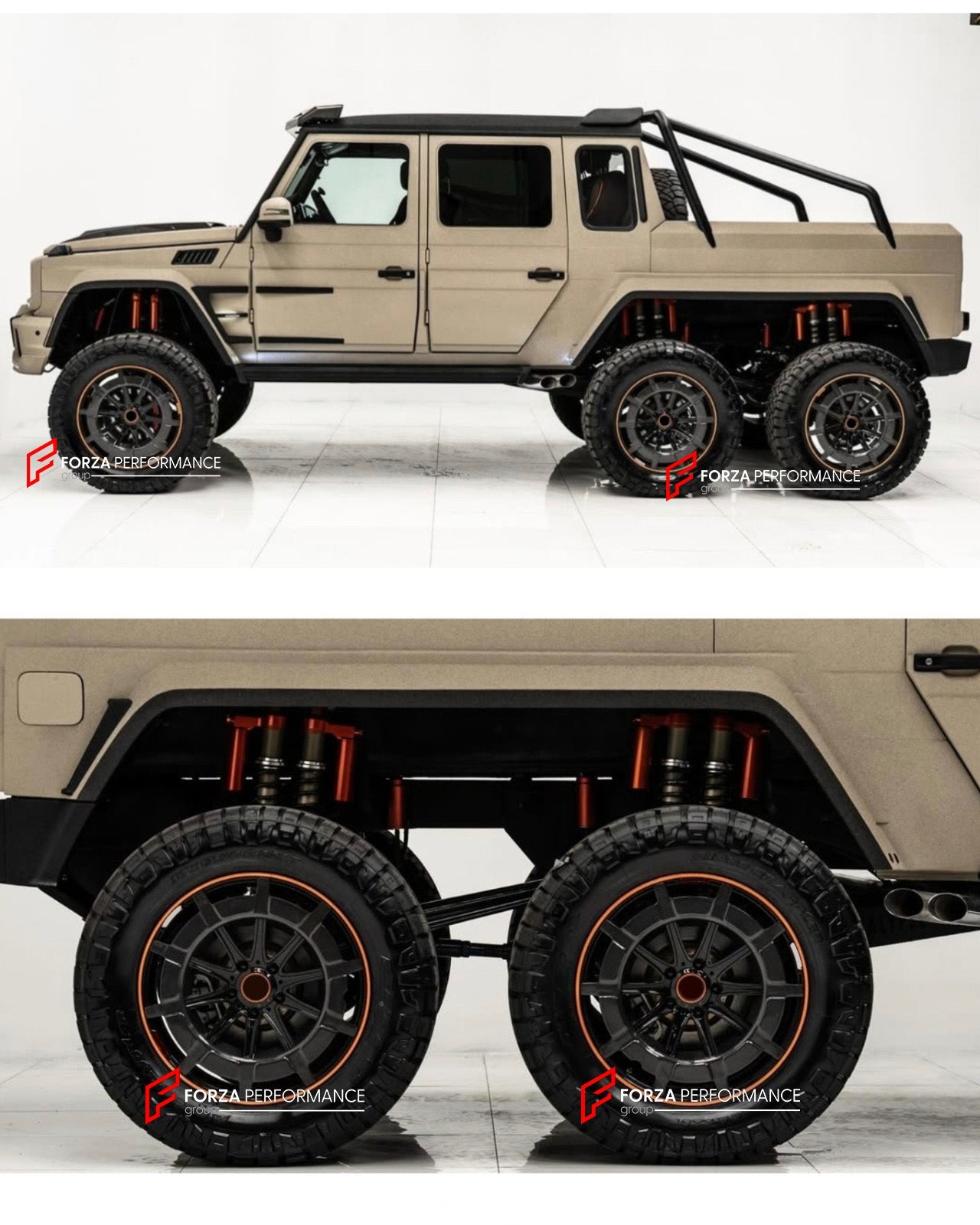 22 INCH FORGED WHEELS RIMS for MERCEDES-BENZ G-CLASS 6x6 AMG custom fit ...