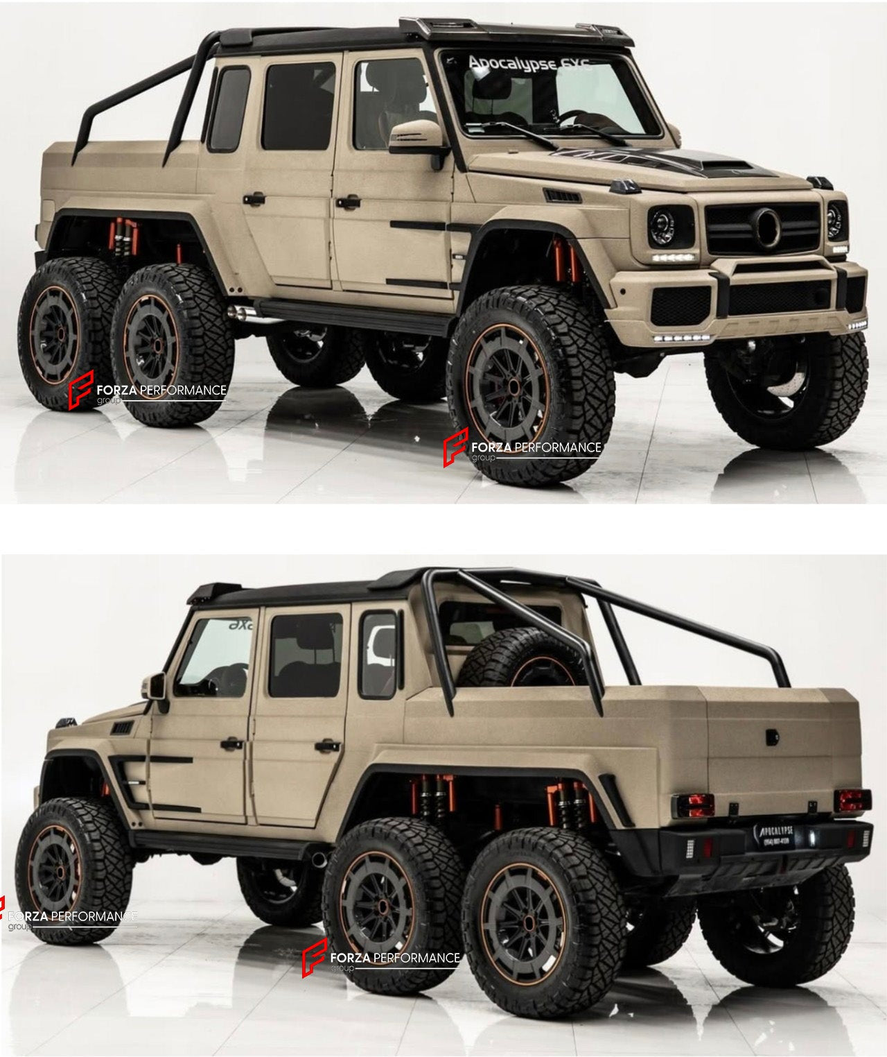 22 INCH FORGED WHEELS RIMS for MERCEDES-BENZ G-CLASS 6x6 AMG custom fit MONOBLOCK Z