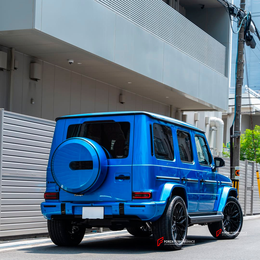 We manufacture premium quality forged wheels for MERCEDES BENZ G450 W465 2025+&nbsp;in any design, size, color.

THIS WHEEL DESIGN CAN BE CUSTOM-MADE FOR YOUR CAR IN ANY SIZE AND COLOR OPTIONS
Available in monoblock, 2-piece, 3-piece, duoblock, beadlock
3D wheel renderings are provided according to the exact dimensions and specifications requested by the client, ensuring proper fitment for their car prior to production

OPTIONS:&nbsp;

Brushed, polished, chrome, dual-color, milled face&nbsp;&nbsp;
Floating 