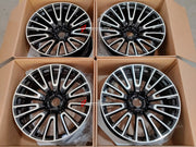 22 INCH FORGED WHEELS RIMS for MERCEDES-BENZ G-CLASS G550 W463A W464 2022 custom fit W465 OEM WHEELS 10 double spokes black A4654011000