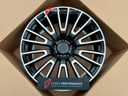 22 INCH FORGED WHEELS RIMS for MERCEDES BENZ G CLASS G63 W465 2025 custom fit W465 OEM WHEELS 10 double spokes black A4654011000