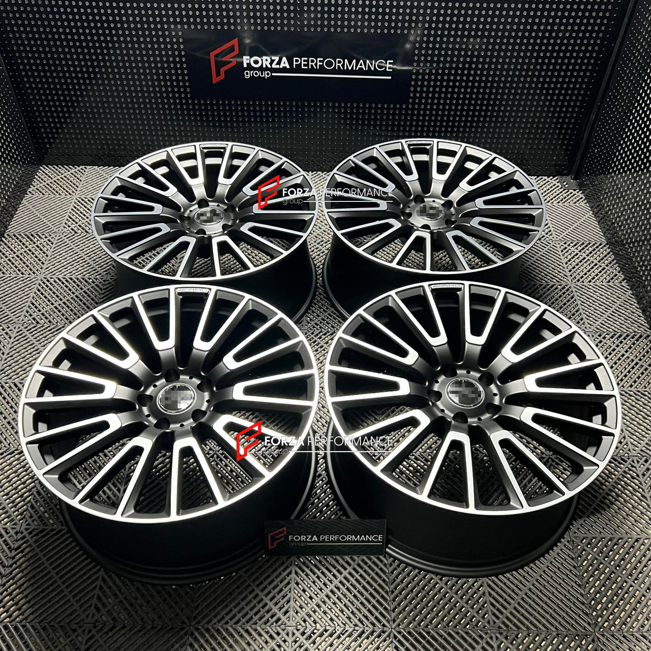 22 INCH FORGED WHEELS RIMS for MERCEDES BENZ G CLASS W464 G63 AMG 2023 custom fit OEM 10 double spokes black A4654011000
