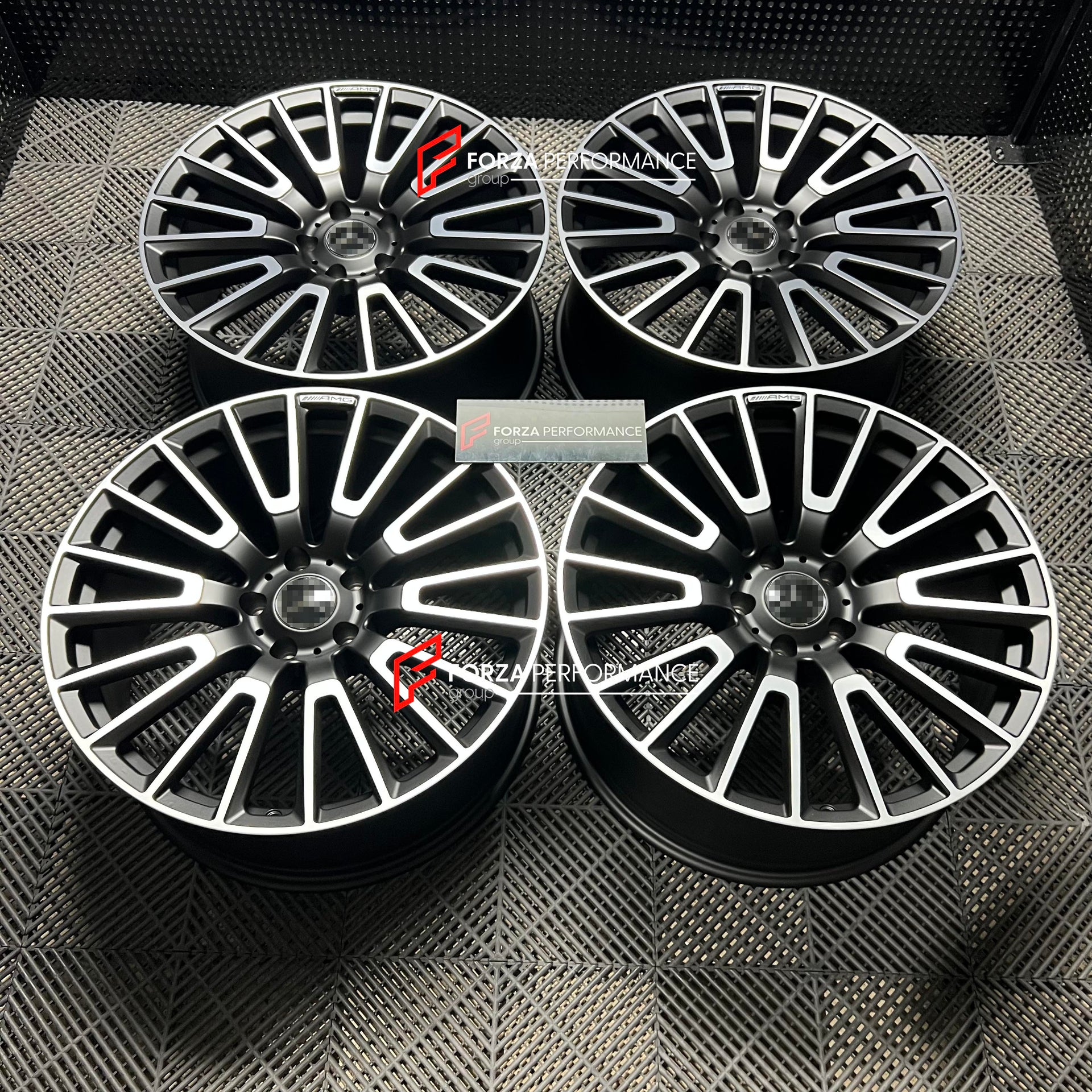 22 INCH FORGED WHEELS RIMS for MERCEDES BENZ G CLASS W464 G63 AMG 2023 custom fit OEM 10 double spokes black A4654011000