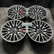 22 INCH FORGED WHEELS RIMS for MERCEDES BENZ G CLASS W465 G63 AMG 2025 custom fit OEM 10 double spokes black A4654011000