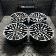 22 INCH FORGED WHEELS RIMS for MERCEDES BENZ G CLASS W465 G63 AMG 2025 custom fit OEM 10 double spokes black A4654011000