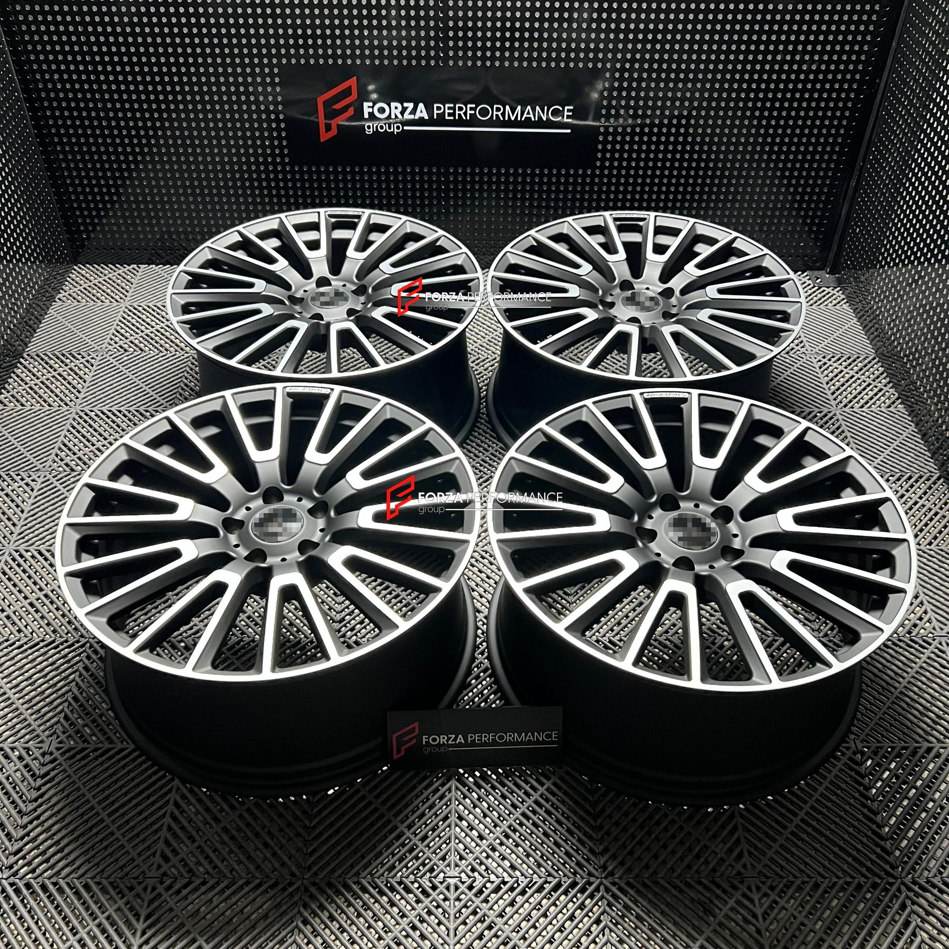 22 INCH FORGED WHEELS RIMS for MERCEDES BENZ G CLASS W465 G63 AMG 2025 custom fit OEM 10 double spokes black A4654011000