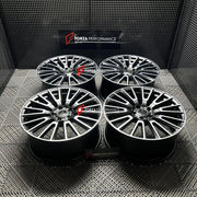 22 INCH FORGED WHEELS RIMS for MERCEDES BENZ G63 AMG 2025 W465 G CLASS custom fit buy OEM 10 double spokes black A4654011000