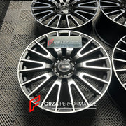 22 INCH FORGED WHEELS RIMS for MERCEDES BENZ G63 AMG 2025 W465 G CLASS custom fit buy OEM 10 double spokes black A4654011000