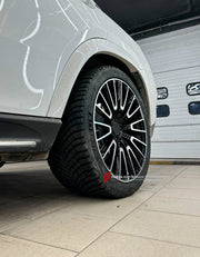 22 INCH FORGED WHEELS RIMS for MERCEDES-BENZ GLE COUPE C167 2022 custom fit W465 OEM WHEELS 10 double spokes black A4654011000