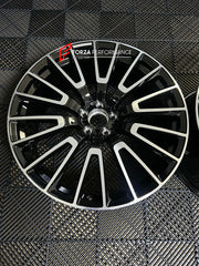 22 INCH FORGED WHEELS RIMS for MERCEDES-BENZ GLE COUPE C167 2022 custom fit W465 OEM WHEELS 10 double spokes black A4654011000
