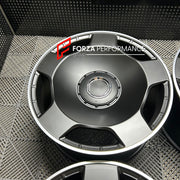 22 INCH FORGED WHEELS RIMS for MERCEDES BENZ GLS 580 X167 2026 Forza Performance custom fit buy OEM Mercedes-AMG Monoblock style design wheels