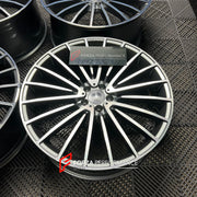 22 INCH FORGED WHEELS RIMS for MERCEDES BENZ S CLASS W223 S580 custom fit OEM MULTI SPOKE A22340117 A22341800 buy