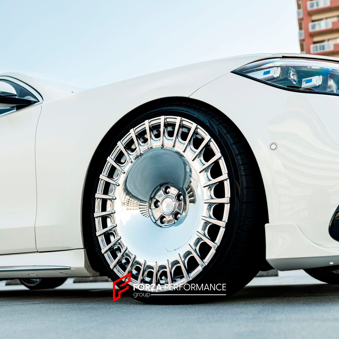 We manufacture premium quality forged wheels for MERCEDES BENZ W223 S400D 4MATIC 2020 - 2026 in any design, size, color.

THIS WHEEL DESIGN CAN BE CUSTOM-MADE FOR YOUR CAR IN ANY SIZE AND COLOR OPTIONS
Available in monoblock, 2-piece, 3-piece, duoblock, beadlock
3D wheel renderings are provided according to the exact dimensions and specifications requested by the client, ensuring proper fitment for their car prior to production

OPTIONS: 

Brushed, polished, chrome, dual-color, milled face&nbsp 