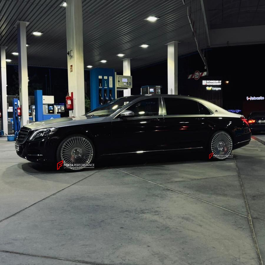 22 INCH FORGED WHEELS RIMS for MERCEDES MAYBACH S500 S CLASS W222 X222 2015 custom fit buy ST wheels ST2 forged buy