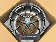 22 INCH FORGED WHEELS RIMS for PORSCHE CAYENNE TURBO S E-HYBRID 9Y0.2 2020 custom fit OEM CAYENNE TURBO GT 9Y3 601 025 BA 9Y3 601 025 AP