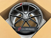 22 INCH FORGED WHEELS RIMS for PORSCHE CAYENNE TURBO S E-HYBRID 9Y0.2 2020 custom fit OEM CAYENNE TURBO GT 9Y3 601 025 BA 9Y3 601 025 AP