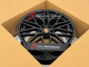 22 INCH FORGED WHEELS RIMS for PORSCHE MACAN EV 2026 Forza Performance custom fit buy OEM PORSCHE RS SPYDER style design wheels