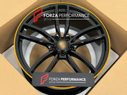 22 INCH FORGED WHEELS RIMS for PORSCHE MACAN EV GTS 2026 custom fit buy TECHART Formula IV style design wheels