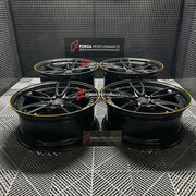 22 INCH FORGED WHEELS RIMS for PORSCHE MACAN GTS EV XAB 2026 Forza Performance custom fit buy Vossen EVO-2R style design wheels