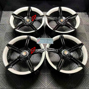 22 INCH FORGED WHEELS RIMS for PORSCHE MACAN TURBO 2014 95B.1 custom fit OEM MISSION E WHEELS style buy