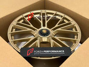 22 INCH FORGED WHEELS RIMS for PORSCHE PANAMERA G2 971.2 TURBO 2022 custom fit buy OEM Turbo S style design wheels