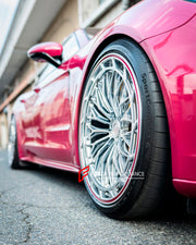 We manufacture premium quality forged wheels for PORSCHE PANAMERA G2 971 2020 - 2024&nbsp;in any design, size, color.

THIS WHEEL DESIGN CAN BE CUSTOM-MADE FOR YOUR CAR IN ANY SIZE AND COLOR OPTIONS
Available in monoblock, 2-piece, 3-piece, duoblock, beadlock
3D wheel renderings are provided according to the exact dimensions and specifications requested by the client, ensuring proper fitment for their car prior to production

OPTIONS:&nbsp;

Brushed, polished, chrome, dual-color, milled face&nbsp;&nbsp;
Flo