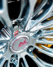 We manufactured premium quality forged wheels rims for our client's PORSCHE PANAMERA G2 971 2020 - 2024 with the following specifications:

WHEEL SIZE:

PCD: 5 x 130
CB: 76.1
THIS WHEEL DESIGN CAN BE CUSTOM-MADE FOR YOUR CAR IN ANY SIZE AND COLOR OPTIONS
Available in monoblock, 2-piece, 3-piece, duoblock, beadlock
3D wheel renderings are provided according to the exact dimensions and specifications requested by the client, ensuring proper fitment for their car prior to production

OPTIONS: 

Brush