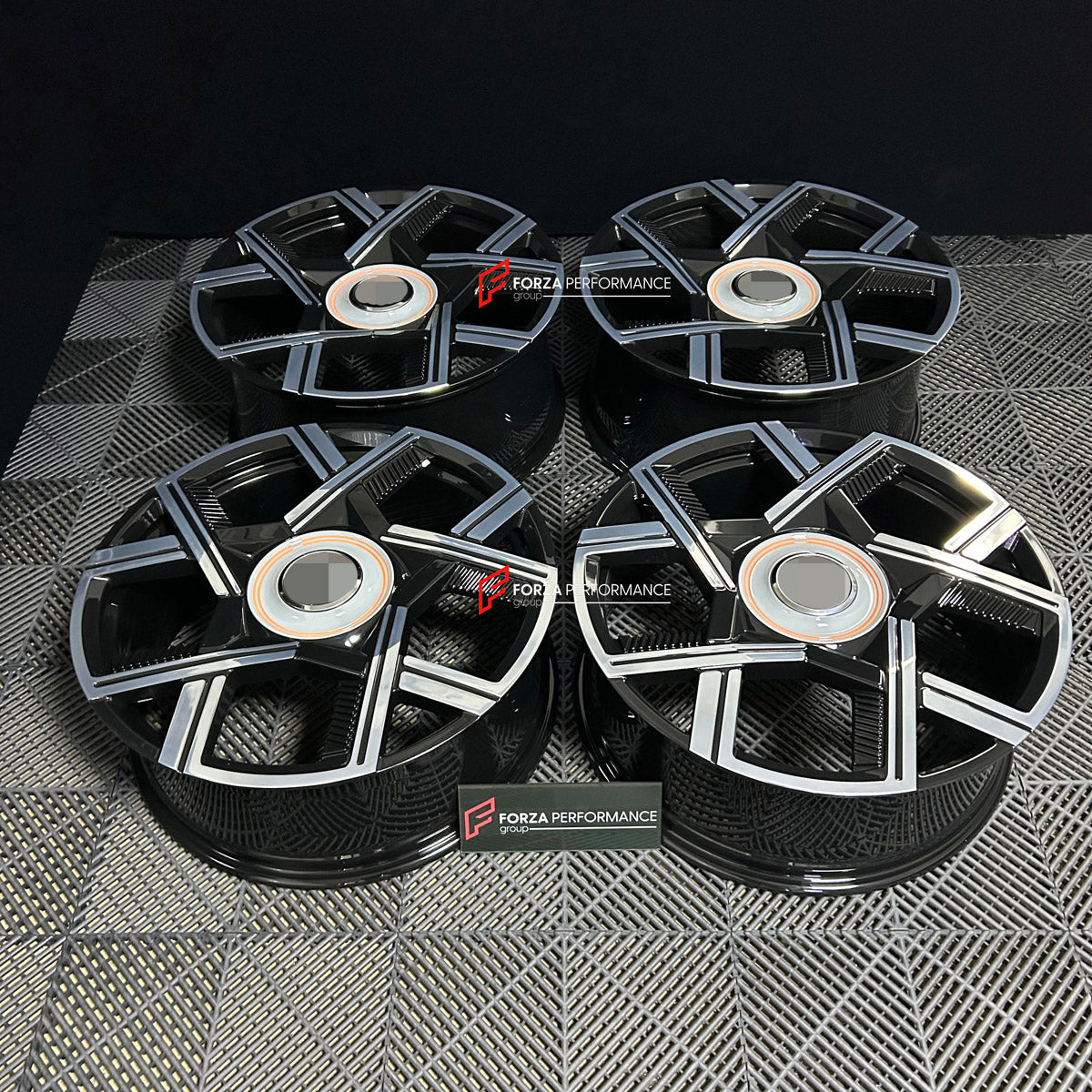 22 INCH FORGED WHEELS RIMS for ROLLS-ROYCE CULLINAN BLACK BADGE SERIES ...