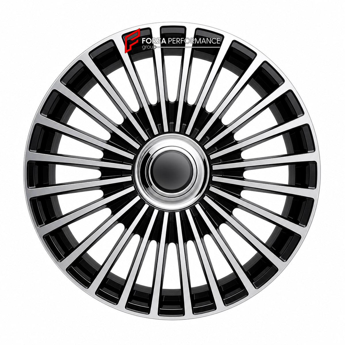 22 INCH FORGED WHEELS RIMS for ROLLS ROYCE CULLINAN SERIES 2 2024+ FORZA PERFORMANCE Mansory Style

We manufacture premium quality forged wheels rims for Rolls Royce Cullinan Series 2 2024+ in any design, size, color.

WHEEL SIZE:

Front: 22 x 9 ET 10
Rear: 22 x 10.5 ET 17
PCD: 5 x 120
CB: 72.6
Finish: Gloss Black with Machined Face
Material: 6061-T6 Forged Aluminum
THIS WHEEL DESIGN CAN BE CUSTOM-MADE FOR YOUR CAR IN ANY SIZE AND COLOR OPTIONS
Available in monoblock, 2-piece, 3-piece, duoblock, beadlock
3D