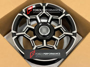 22 INCH FORGED WHEELS RIMS for ROLLS ROYCE DAWN RR6 2019 BLACK BADGE Forza Performance custom fit buy OEM Rolls Royce Black Badge style design wheels