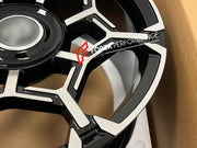 22 INCH FORGED WHEELS RIMS for ROLLS ROYCE DAWN RR6 2019 BLACK BADGE Forza Performance custom fit buy OEM Rolls Royce Black Badge style design wheels