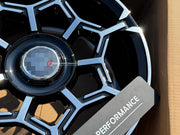 22 INCH FORGED WHEELS RIMS for ROLLS-ROYCE GHOST II 2022 custom fit OEM BLACK BADGE WHEELS