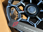 22 INCH FORGED WHEELS RIMS for ROLLS-ROYCE GHOST II 2022 custom fit OEM BLACK BADGE WHEELS
