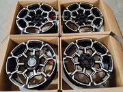 22 INCH FORGED WHEELS RIMS for ROLLS-ROYCE GHOST II 2022 custom fit OEM BLACK BADGE WHEELS