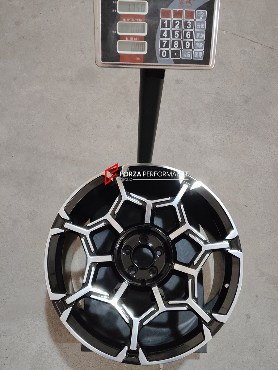 22 INCH FORGED WHEELS RIMS for ROLLS-ROYCE GHOST II 2022 custom fit OEM BLACK BADGE WHEELS