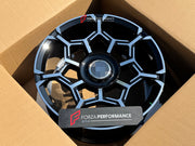 22 INCH FORGED WHEELS RIMS for ROLLS-ROYCE GHOST II 2022 custom fit OEM BLACK BADGE WHEELS