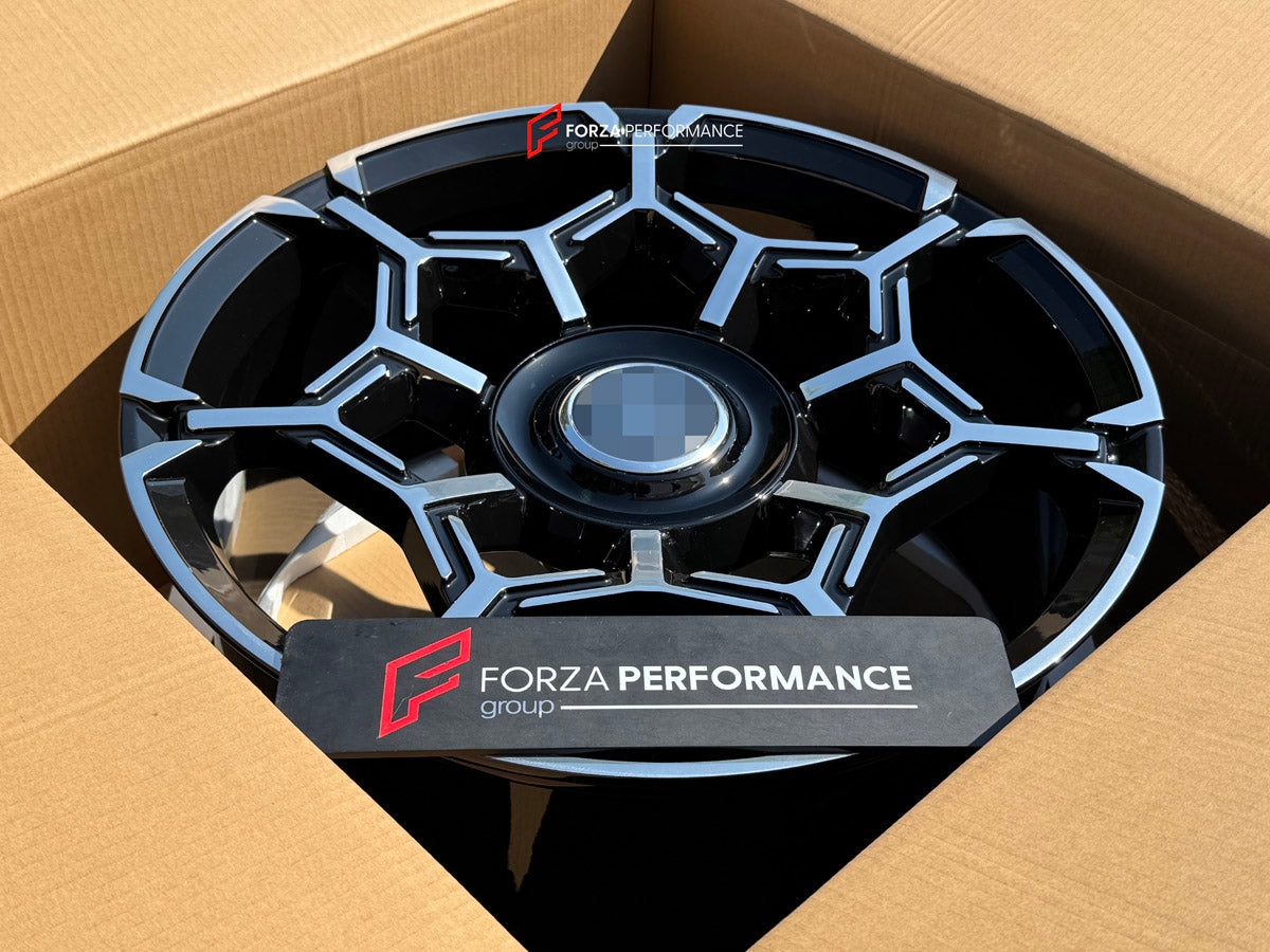 22 INCH FORGED WHEELS RIMS for ROLLS-ROYCE GHOST II 2022 custom fit OEM BLACK BADGE WHEELS