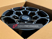 22 INCH FORGED WHEELS RIMS for ROLLS-ROYCE GHOST II 2022 custom fit OEM BLACK BADGE WHEELS