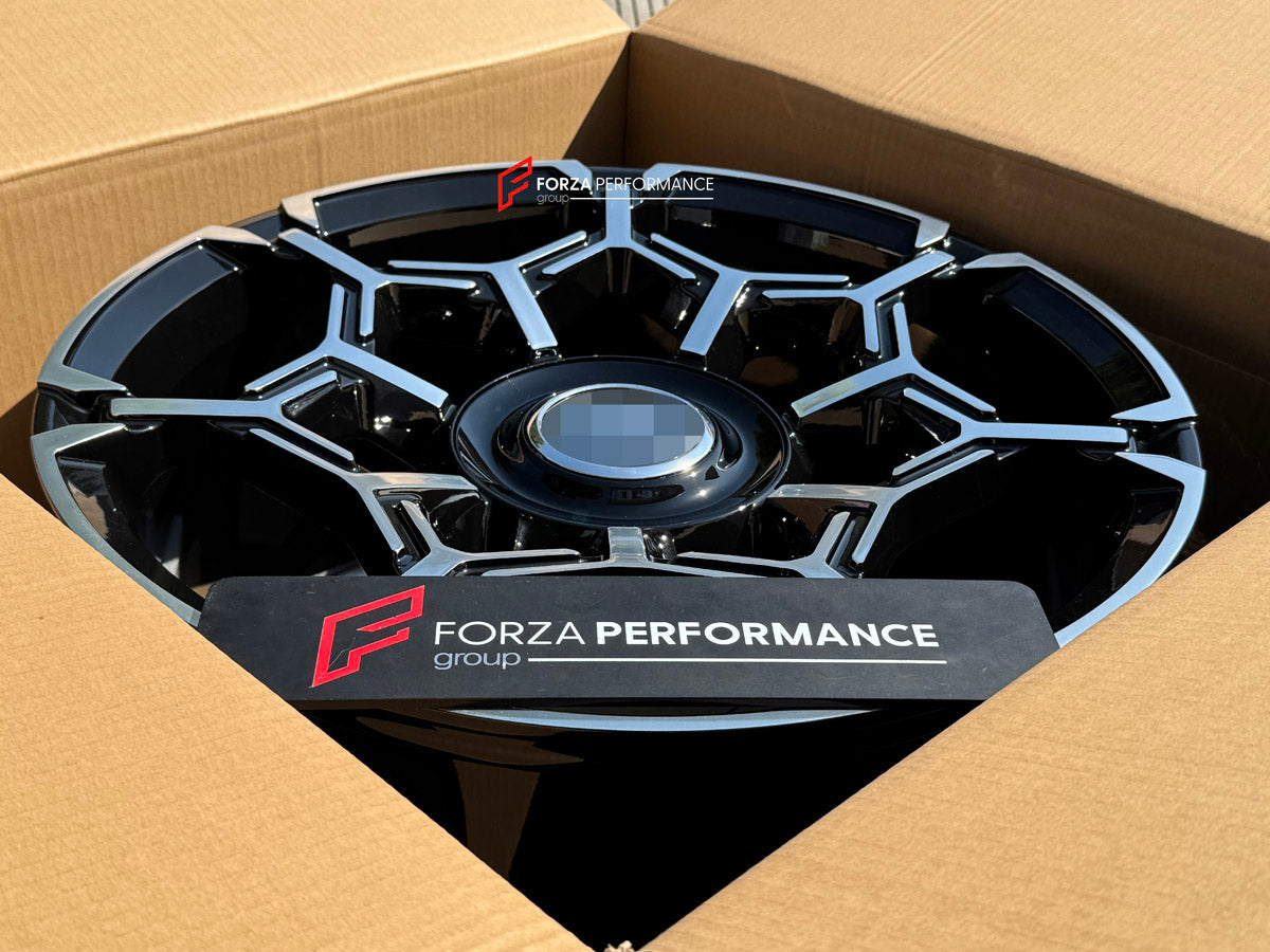 22 INCH FORGED WHEELS RIMS for ROLLS-ROYCE GHOST II 2022 custom fit OEM BLACK BADGE WHEELS