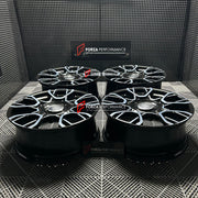 22 INCH FORGED WHEELS RIMS for ROLLS ROYCE GHOST RR4 2011 Forza Performance custom fit buy Rolls-Royce Black Badge ghost style design wheels