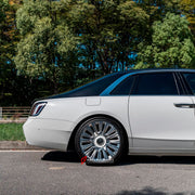 We manufacture premium quality forged wheels for&nbsp;ROLLS ROYCE GHOST SERIES II 2025 - 2026&nbsp;in any design, size, color.

THIS WHEEL DESIGN CAN BE CUSTOM-MADE FOR YOUR CAR IN ANY SIZE AND COLOR OPTIONS
Available in monoblock, 2-piece, 3-piece, duoblock, beadlock
3D wheel renderings are provided according to the exact dimensions and specifications requested by the client, ensuring proper fitment for their car prior to production

OPTIONS:&nbsp;

Brushed, polished, chrome, dual-color, milled face&nbsp;&
