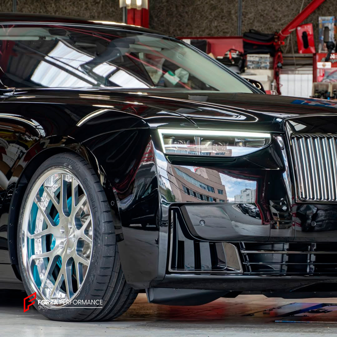 We manufacture premium quality forged wheels for ROLLS ROYCE GHOST SERIES II 2025 - 2026&nbsp;in any design, size, color.

THIS WHEEL DESIGN CAN BE CUSTOM-MADE FOR YOUR CAR IN ANY SIZE AND COLOR OPTIONS
Available in monoblock, 2-piece, 3-piece, duoblock, beadlock
3D wheel renderings are provided according to the exact dimensions and specifications requested by the client, ensuring proper fitment for their car prior to production

OPTIONS:&nbsp;

Brushed, polished, chrome, dual-color, milled face&nbsp;&nbsp;