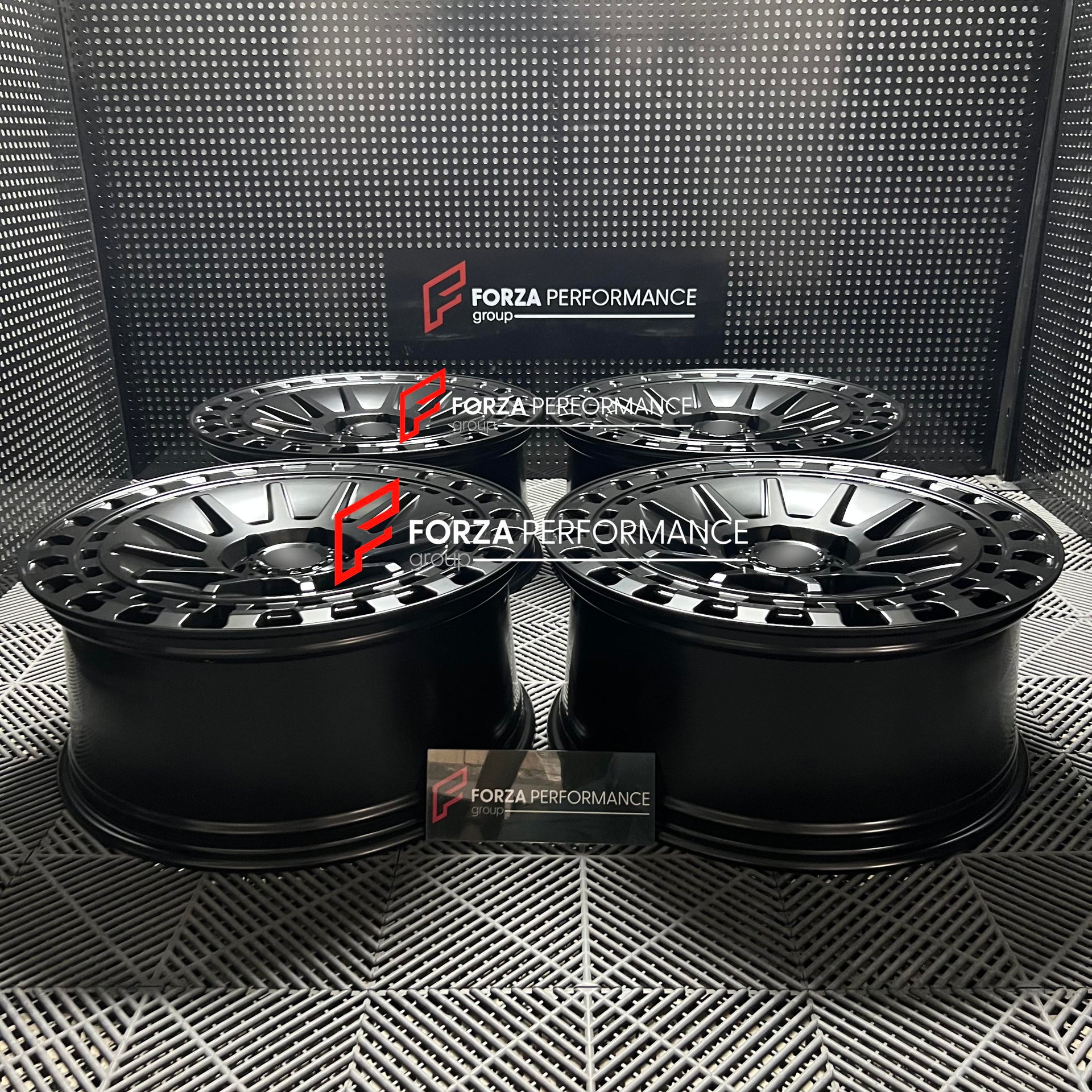 22 INCH FORGED WHEELS RIMS for TESLA CYBERTRUCK 2026 custom fit buy Forza Performance Black Rhino Barrage style design wheels