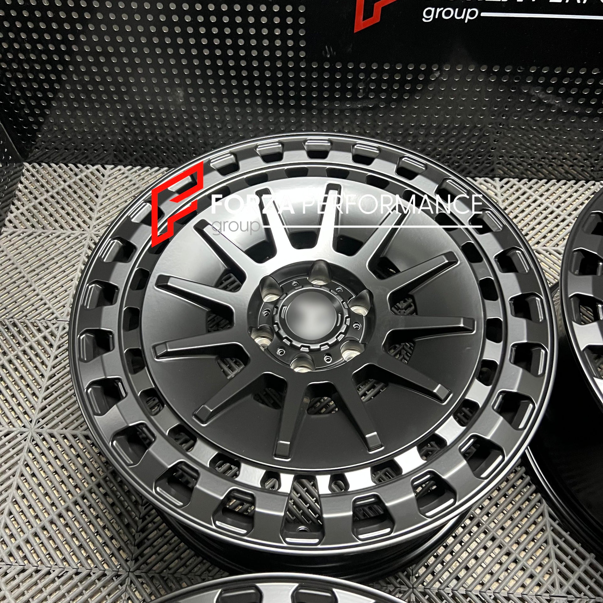 22 INCH FORGED WHEELS RIMS for TESLA CYBERTRUCK 2026 custom fit buy Forza Performance Black Rhino Barrage style design wheels