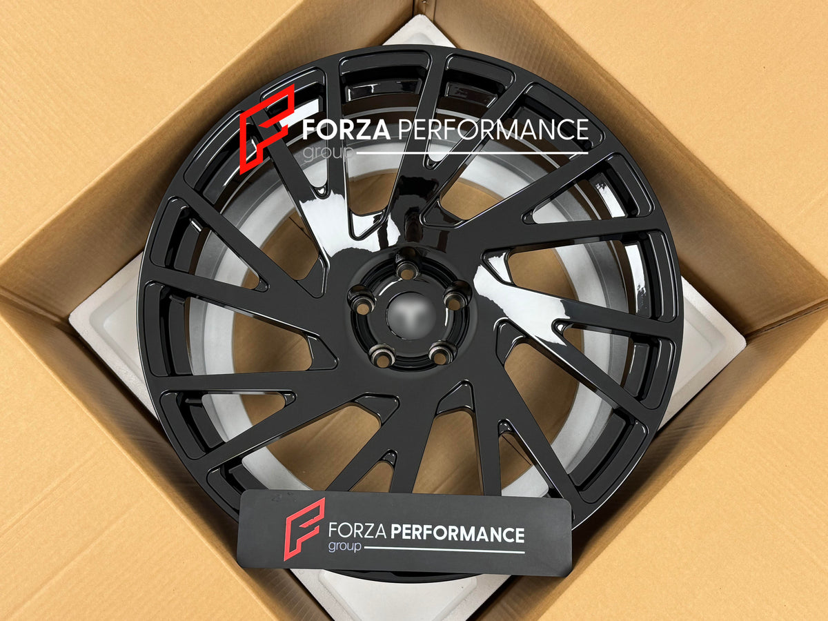 22 INCH FORGED WHEELS RIMS for TESLA MODEL X 2019 Forza Performance custom fit buy LS Forged FG49R BK style design wheels