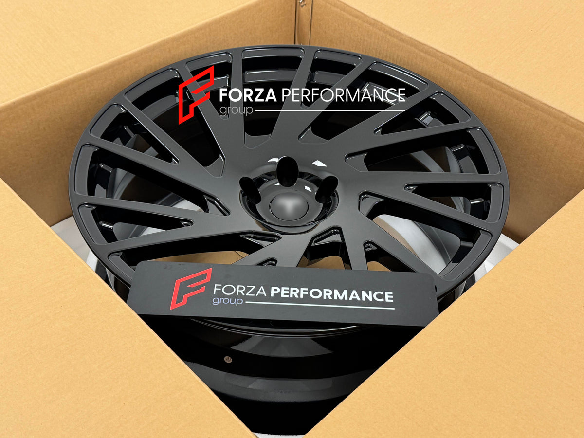 22 INCH FORGED WHEELS RIMS for TESLA MODEL X 2019 Forza Performance custom fit buy LS Forged FG49R BK style design wheels