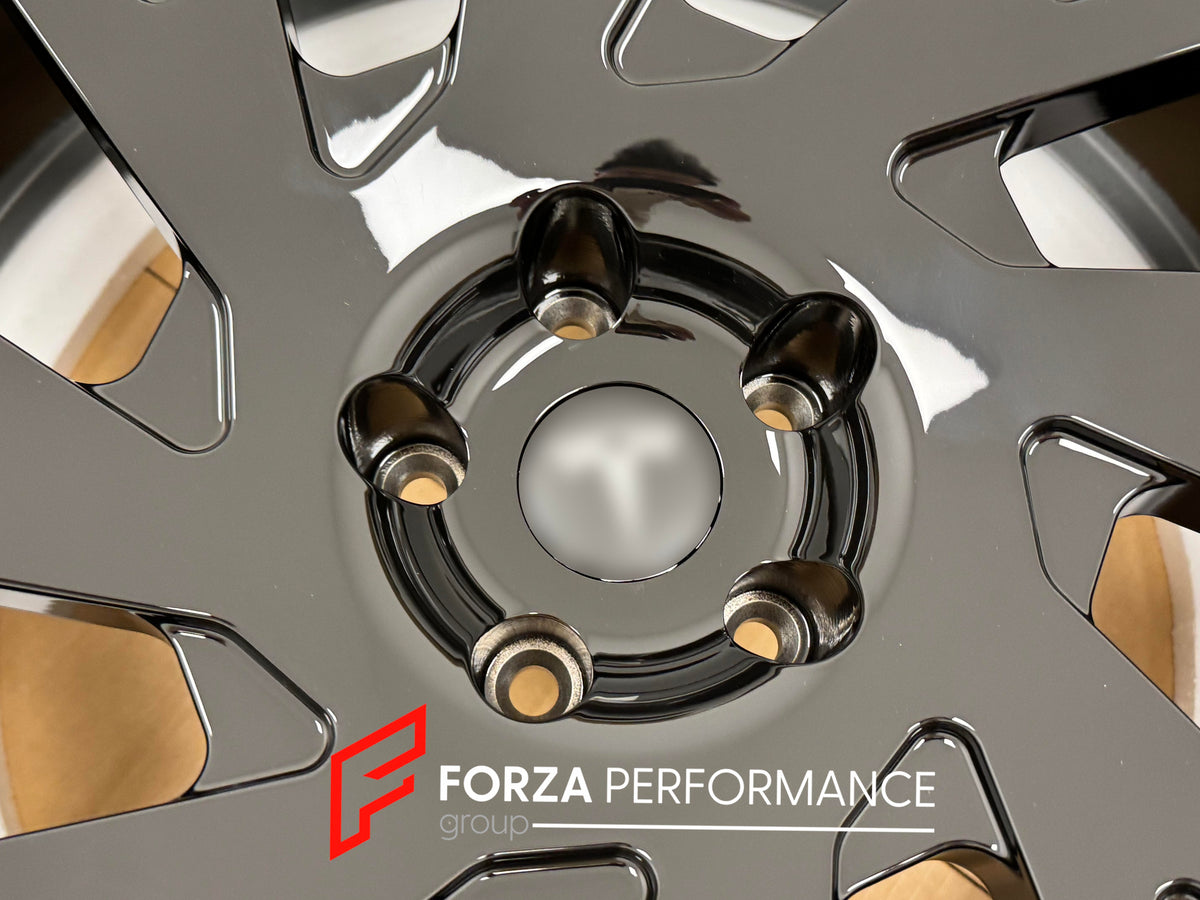 22 INCH FORGED WHEELS RIMS for TESLA MODEL X 2019 Forza Performance custom fit buy LS Forged FG49R BK style design wheels