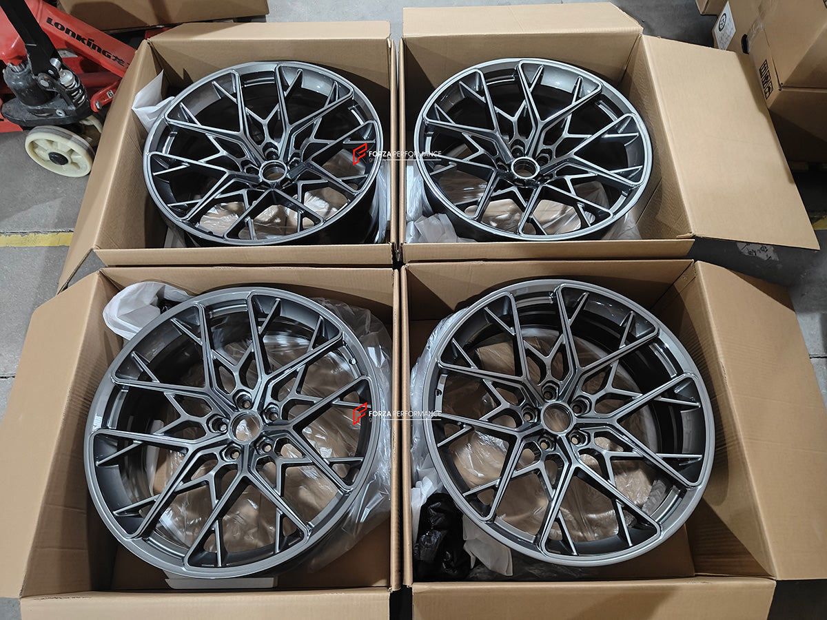 22 INCH FORGED WHEELS RIMS for TESLA MODEL X FACELIFT 2024 custom fit FF10