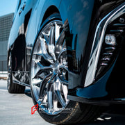 We manufacture premium quality forged wheels for TOYOTA ALPHARD IV AH40 2023 - 2026&nbsp;in any design, size, color.

THIS WHEEL DESIGN CAN BE CUSTOM-MADE FOR YOUR CAR IN ANY SIZE AND COLOR OPTIONS
Available in monoblock, 2-piece, 3-piece, duoblock, beadlock
3D wheel renderings are provided according to the exact dimensions and specifications requested by the client, ensuring proper fitment for their car prior to production

OPTIONS:&nbsp;

Brushed, polished, chrome, dual-color, milled face&nbsp;&nbsp;
Floa